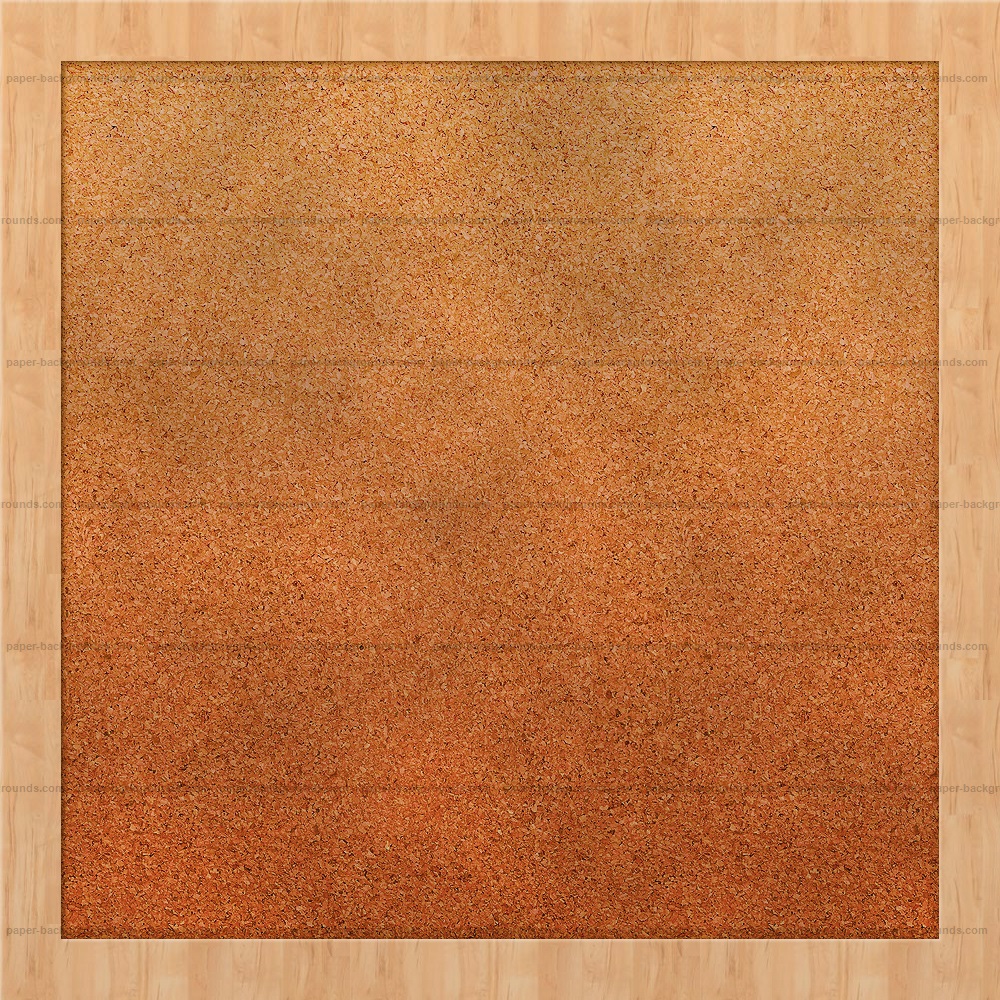 Cardboard Background with Frame for Notes