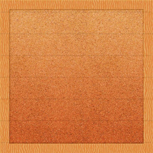 Wood Frame With Cardboard Background
