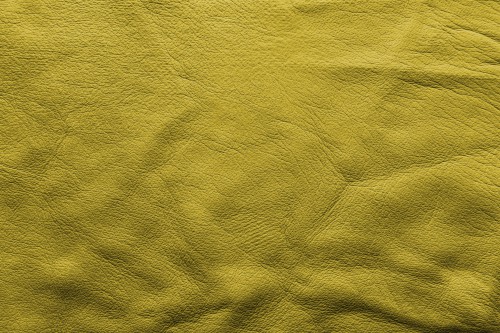 Yellow Soft Leather Background, High Resolution